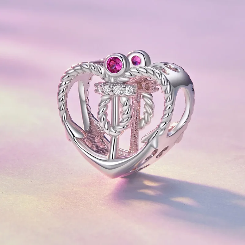 (bilde for) Pandora Style Anchor Charm - BSC773 - Vis 2