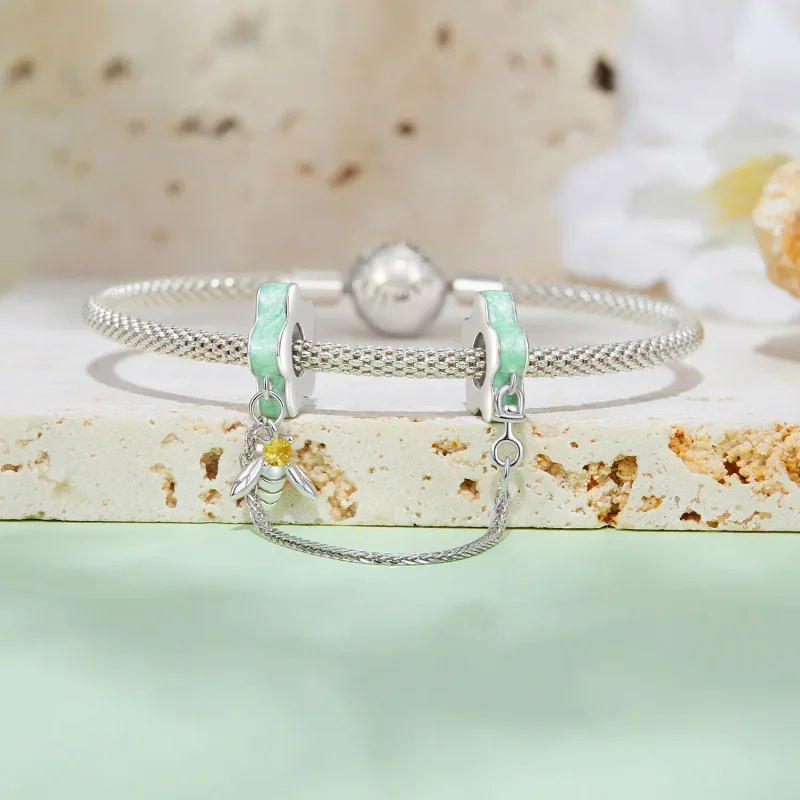 (bilde for) Pandora Style Bouquet Safety Chain - BSC898 - Vis 7