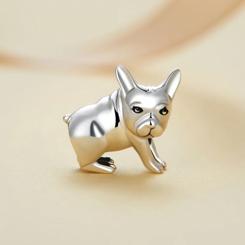(bilde for) Pandora Style Bulldog Charm - BSC796 - Vis 2