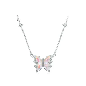 (bilde for) Pandora Style Butterfly Halskjede - BSN345