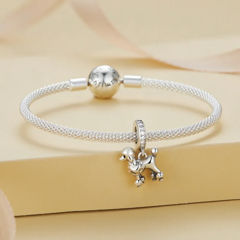 (bilde for) Pandora Style Cockapoo Charm - BSC797 - Vis 2