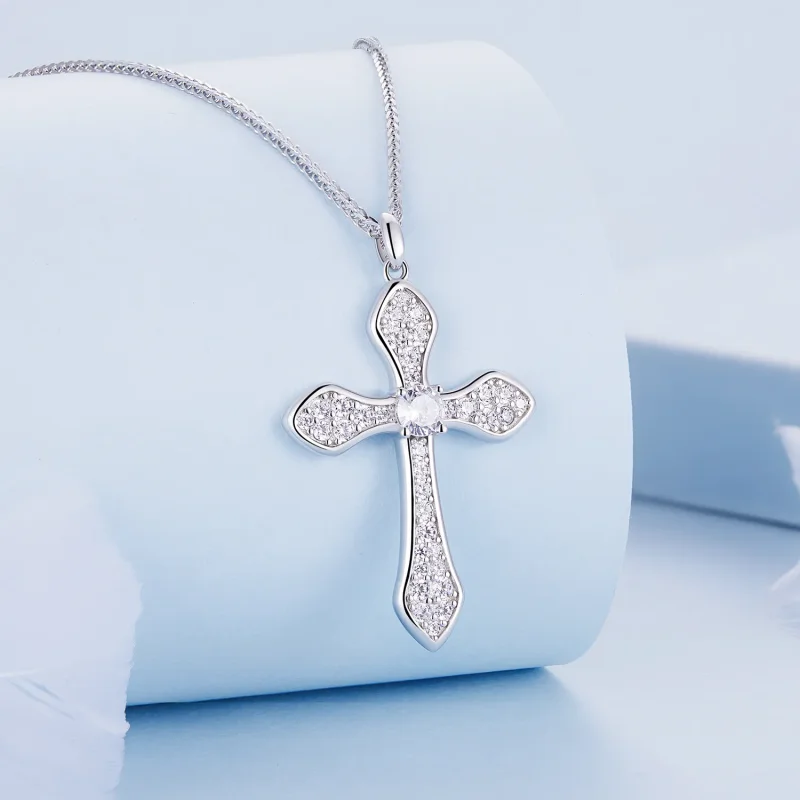 (bilde for) Pandora Style Cross Halskjede - BSN303 - Vis 2