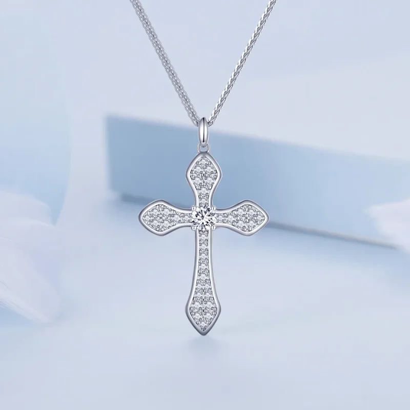 (bilde for) Pandora Style Cross Halskjede - BSN303 - Vis 3