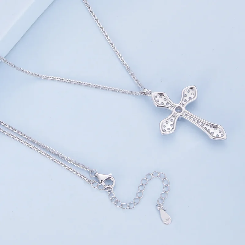 (bilde for) Pandora Style Cross Halskjede - BSN303 - Vis 4