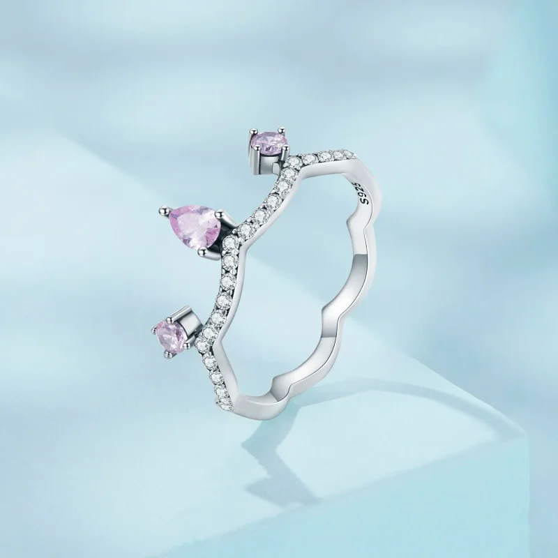 (bilde for) Pandora Style Crown Ring Sølv - SCR888 - Vis 2