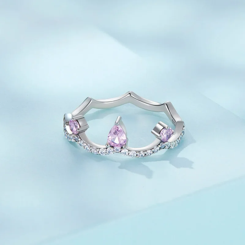 (bilde for) Pandora Style Crown Ring Sølv - SCR888 - Vis 3