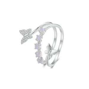 (bilde for) Pandora Style Double Ring - BSR467-E