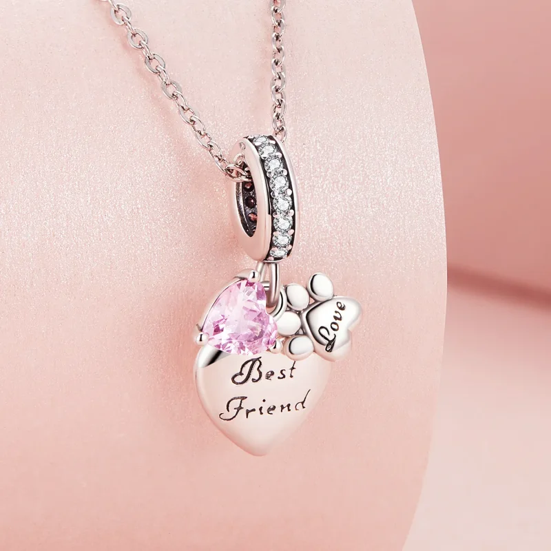 (bilde for) Pandora Style Forever Friends Charm - SCC2436 - Vis 2