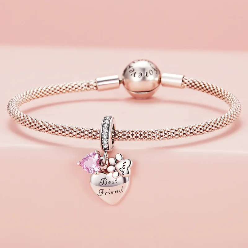 (bilde for) Pandora Style Forever Friends Charm - SCC2436 - Vis 3