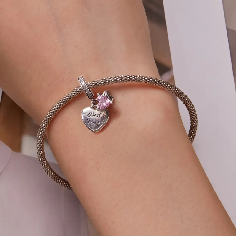 (bilde for) Pandora Style Forever Friends Charm - SCC2436 - Vis 5