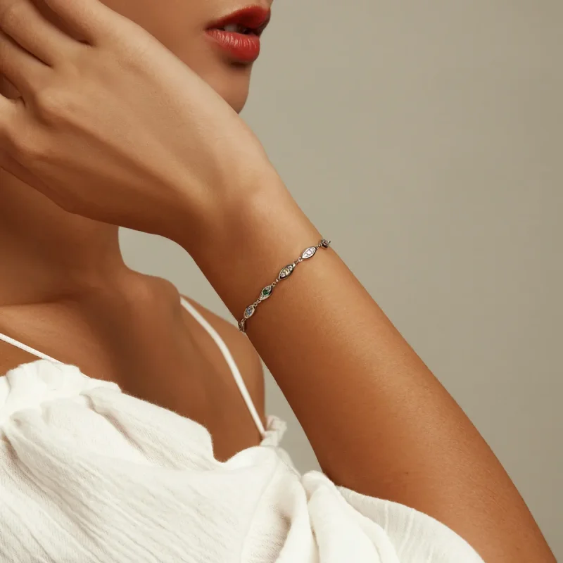 (bilde for) Pandora Style Glitrende Armbånd - BSB087 - Vis 7