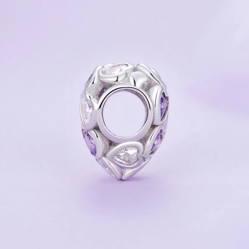 (bilde for) Pandora Style Hearts All Over Charm - SCC2451 - Vis 3