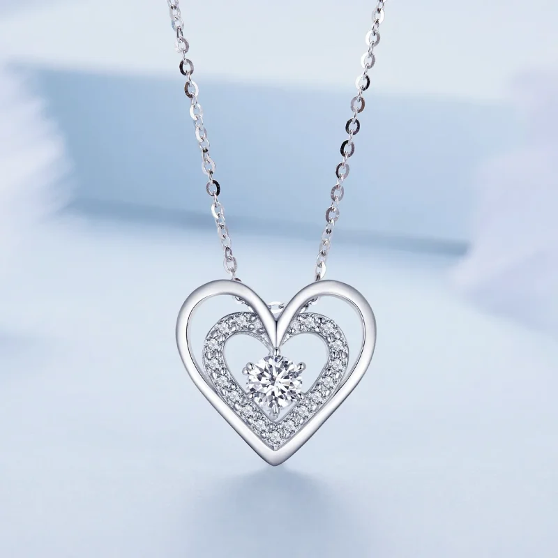 (bilde for) Pandora Style Hjertekjede - BSN342 - Vis 2