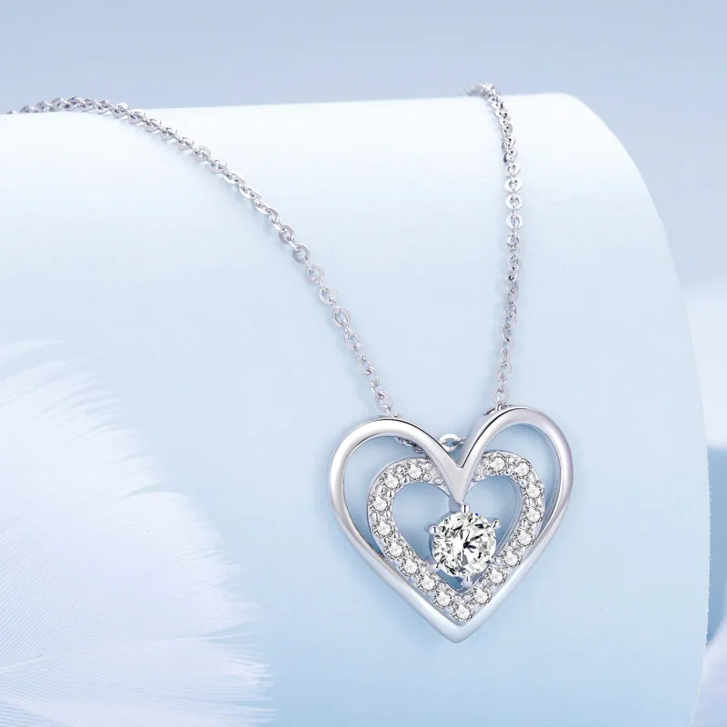(bilde for) Pandora Style Hjertekjede - BSN342 - Vis 3