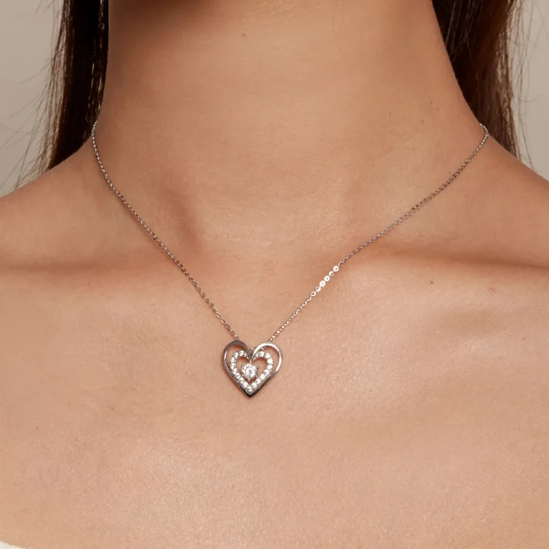 (bilde for) Pandora Style Hjertekjede - BSN342 - Vis 5