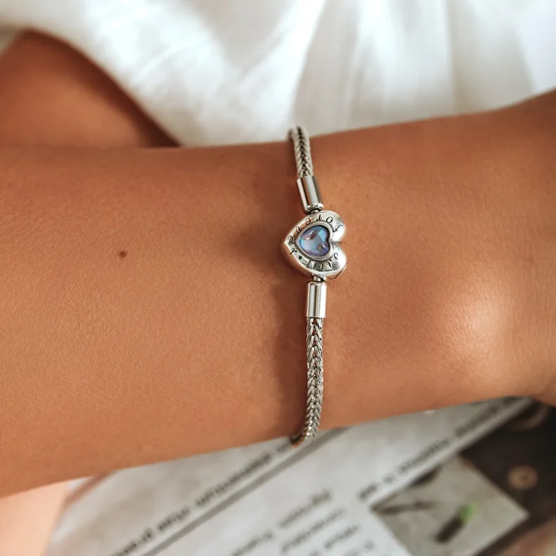 (bilde for) Pandora Style Hjertelås-armbånd - SCB223 - Vis 7