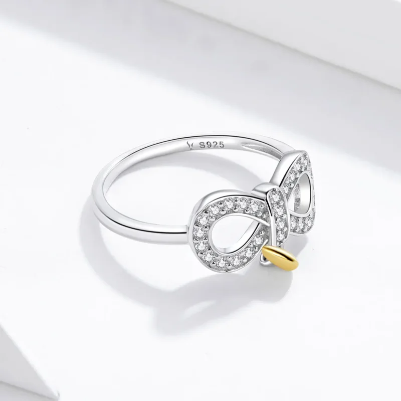 (bilde for) Pandora Style Infinite Ring - SCR676 - Vis 3