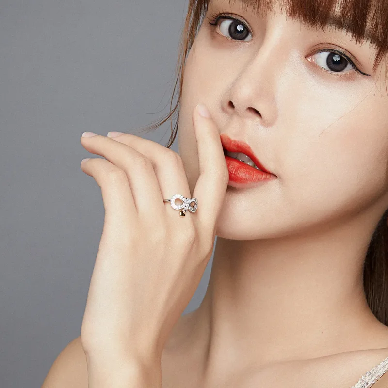 (bilde for) Pandora Style Infinite Ring - SCR676 - Vis 5