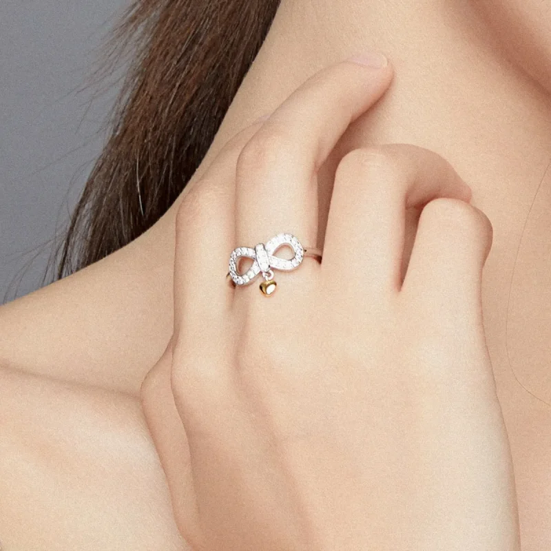 (bilde for) Pandora Style Infinite Ring - SCR676 - Vis 7