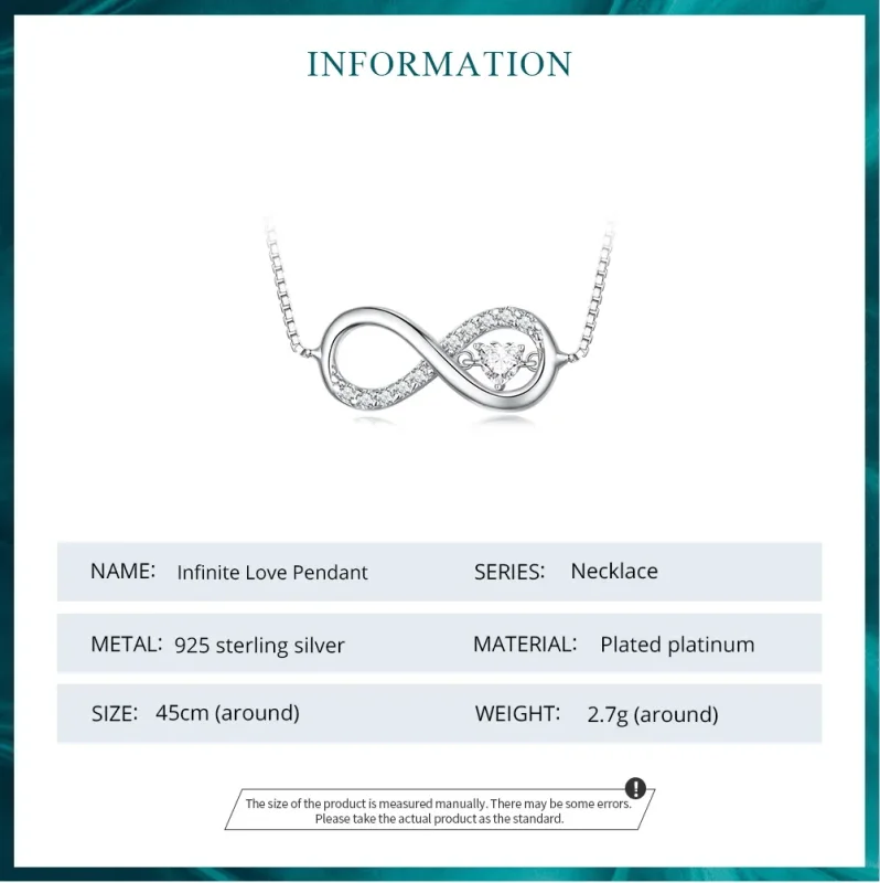 (bilde for) Pandora Style Infinity Halskjede - BSN276 - Vis 7