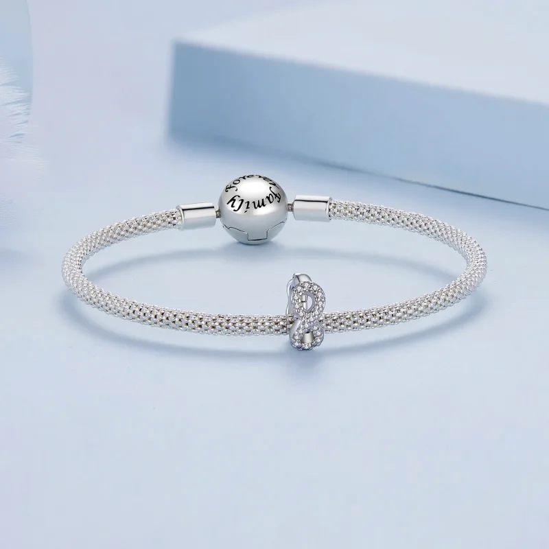(bilde for) Pandora Style Infinity Spacer - BSC887 - Vis 5