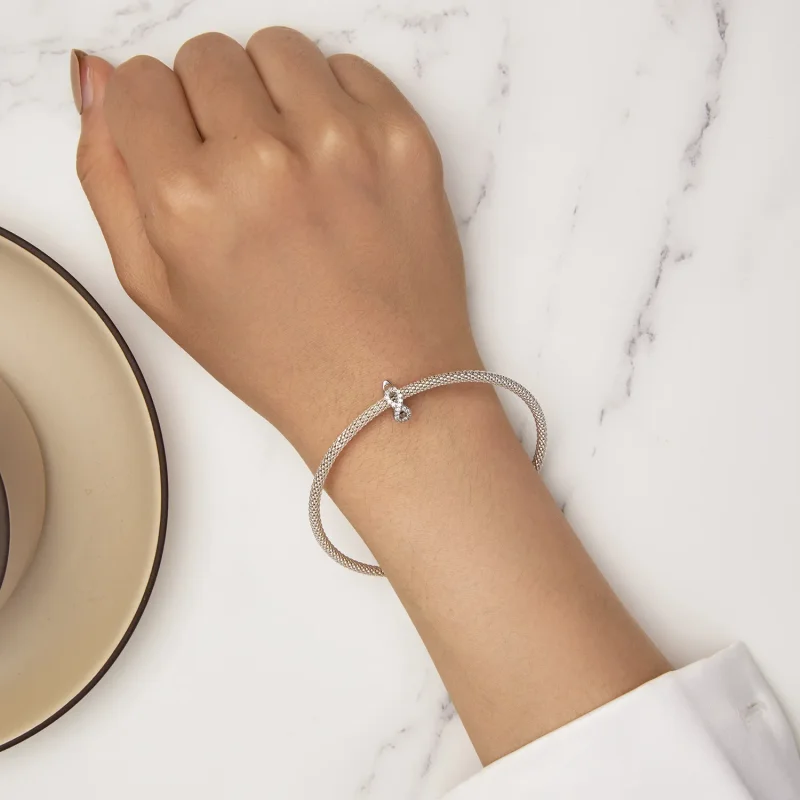 (bilde for) Pandora Style Infinity Spacer - BSC887 - Vis 7