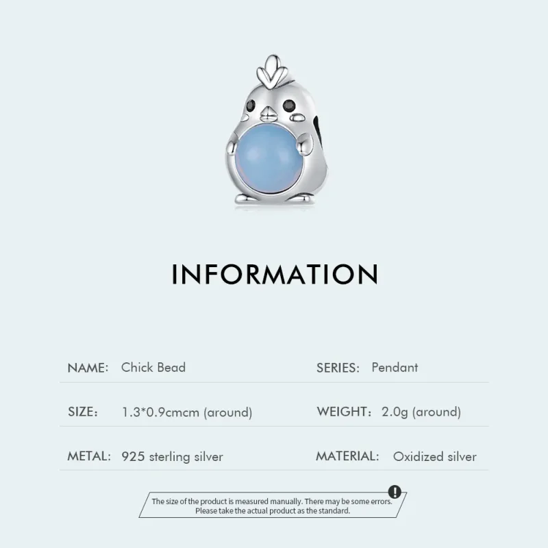 (bilde for) Pandora Style Kylling Charm - SCC2409 - Vis 4