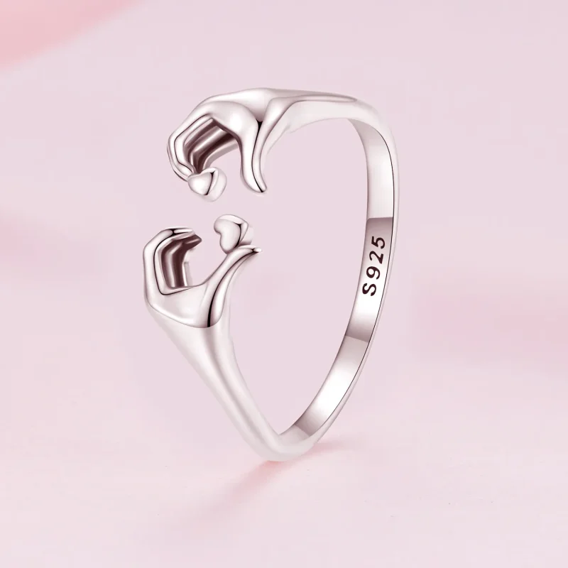 (bilde for) Pandora Style løfteringer for par - SCR902 - Vis 2