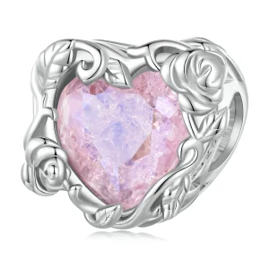(bilde for) Pandora Style Love Heart Charm - BSC836