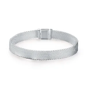 (bilde for) Pandora Style Mesh Armbånd - SCX001
