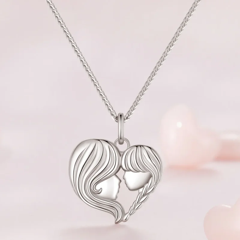 (bilde for) Pandora Style Mother Datter Halskjede - BSN324 - Vis 3