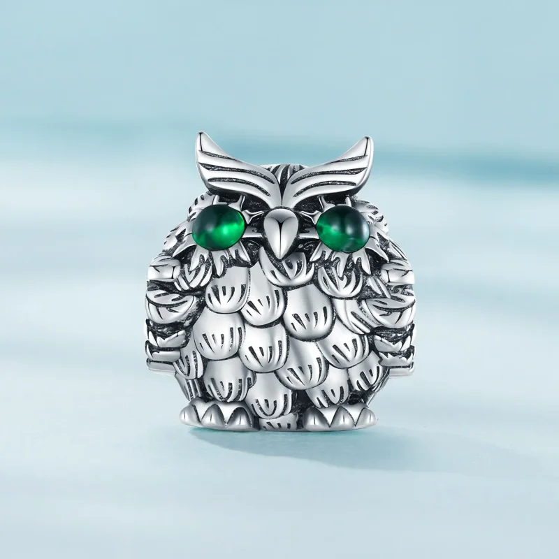 (bilde for) Pandora Style Owl Graduation Charm - SCC2542 - Vis 2