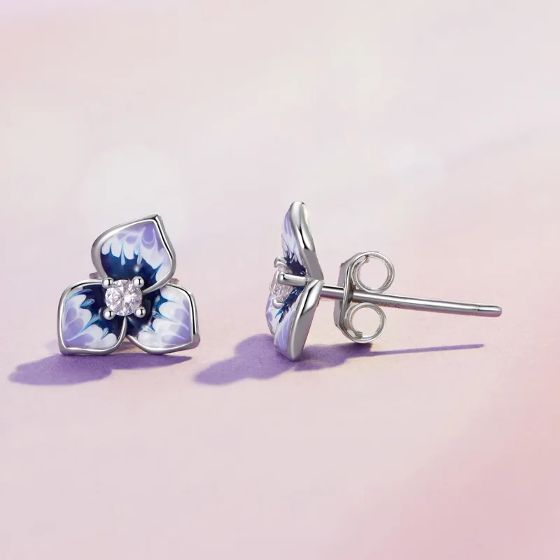 (bilde for) Pandora Style Pansy øredobber - BSE860 - Vis 4