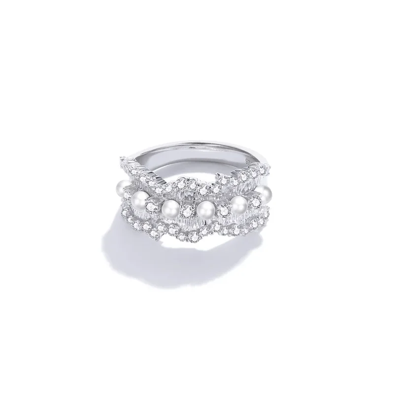 (bilde for) Pandora Style Princess Ring - BSR187 - Vis 2