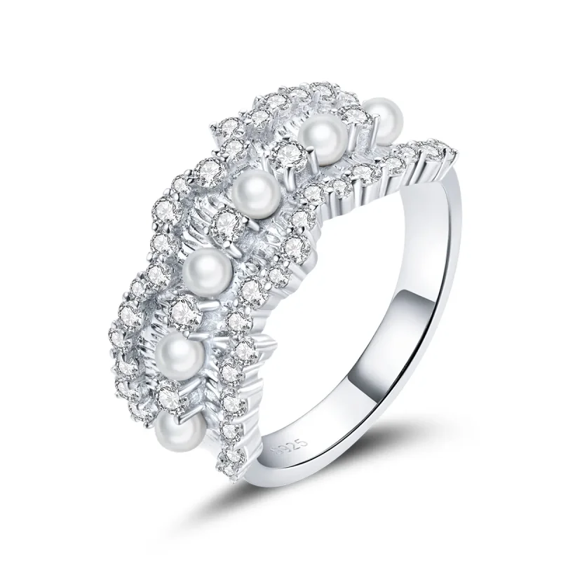 (bilde for) Pandora Style Princess Ring - BSR187 - Vis 3
