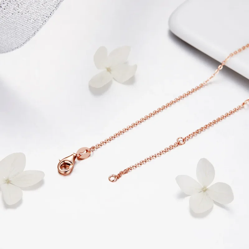 (bilde for) Pandora Style Rose Gold Halskjede - SCA014-45 - Vis 5