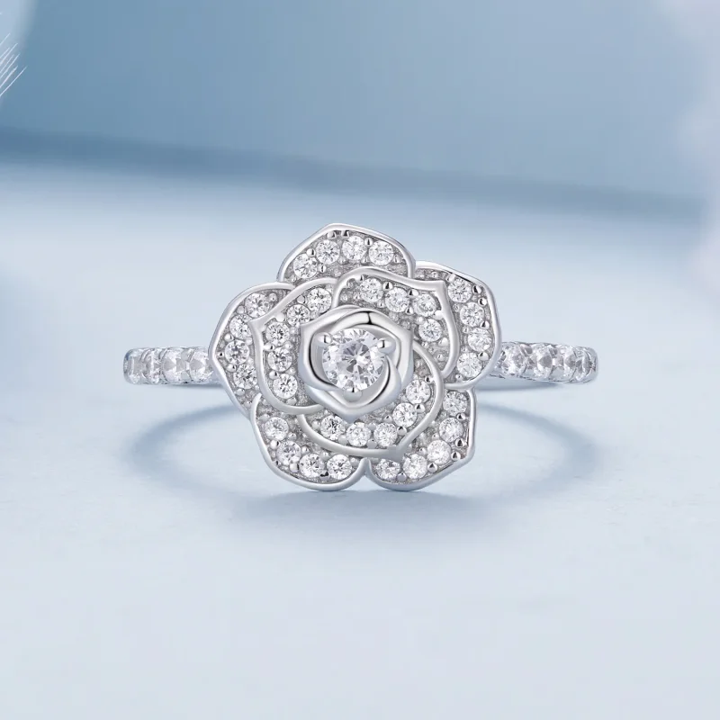(bilde for) Pandora Style Rose Ring - BSR449 - Vis 3