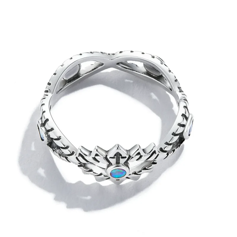(bilde for) Pandora Style Sapphire Ring - SCR800 - Vis 4