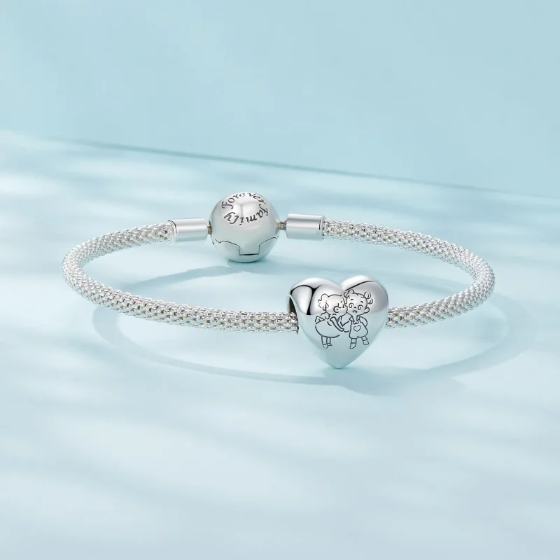 (bilde for) Pandora Style Sister Charms Salg - SCC2528 - Vis 5