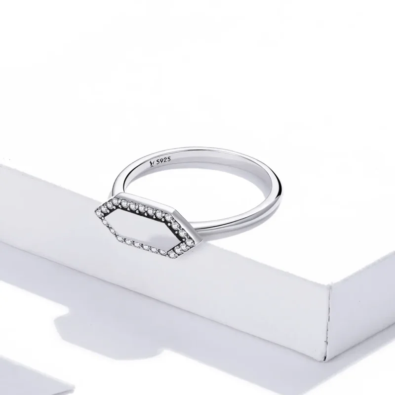 (bilde for) Pandora Style Sparkling Ring - SCR701 - Vis 4