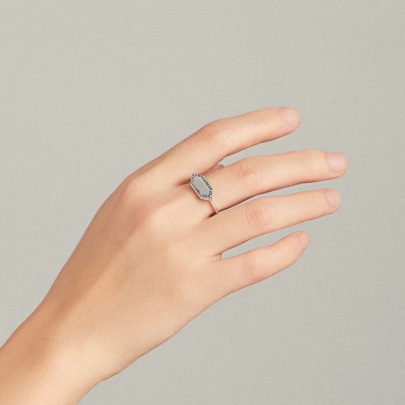 (bilde for) Pandora Style Sparkling Ring - SCR701 - Vis 7