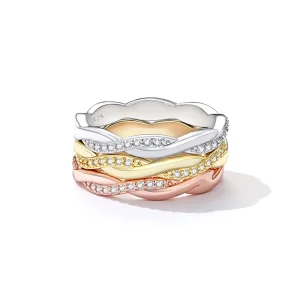 (bilde for) Pandora Style stablebare ringer - BSR248