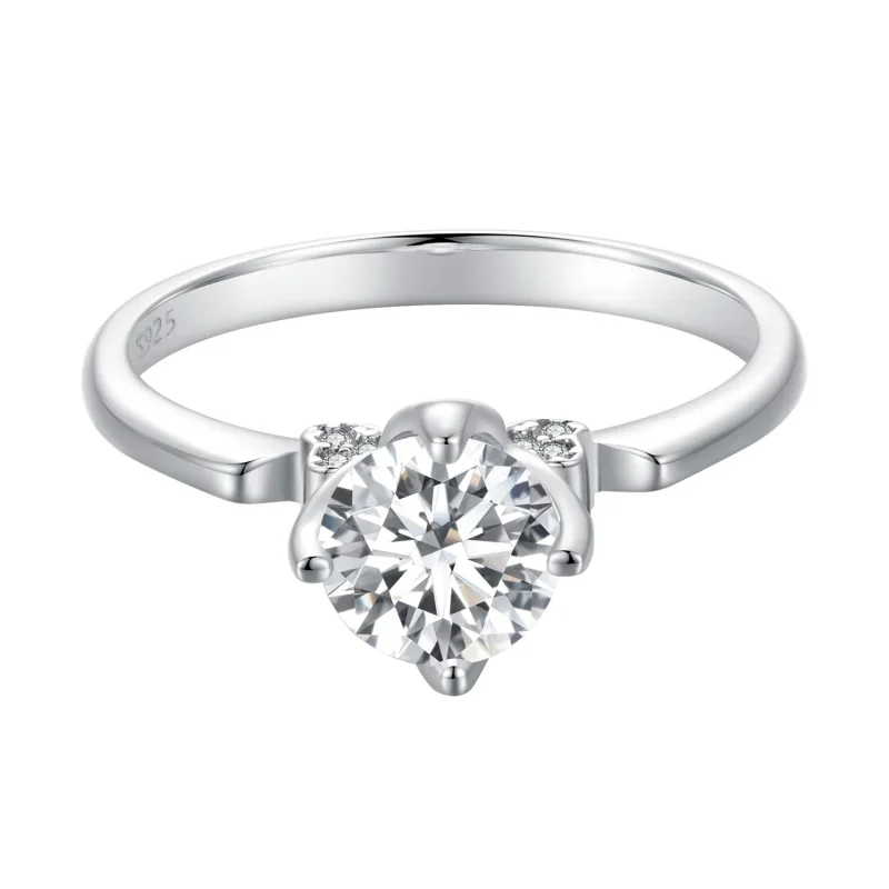 (bilde for) Pandora Style Wedding Ring Charm - MSR024 - Vis 4