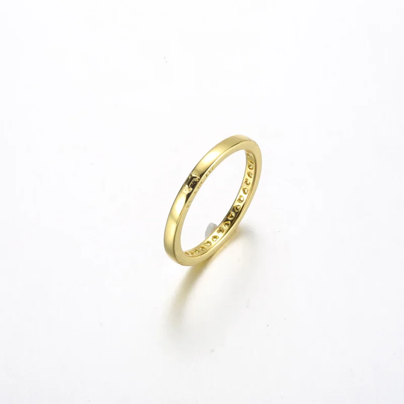 (bilde for) Pandora 14k gullbelagt ring - 162613C00 - Vis 2