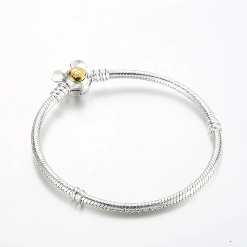 (bilde for) Pandora Disney 100th Anniversary Moments Slangekjedearmbånd - 592514C00 - Vis 2