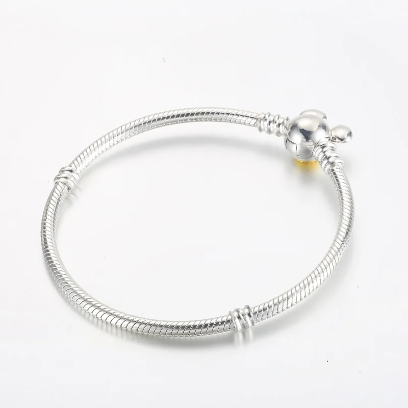 (bilde for) Pandora Disney 100th Anniversary Moments Slangekjedearmbånd - 592514C00 - Vis 3