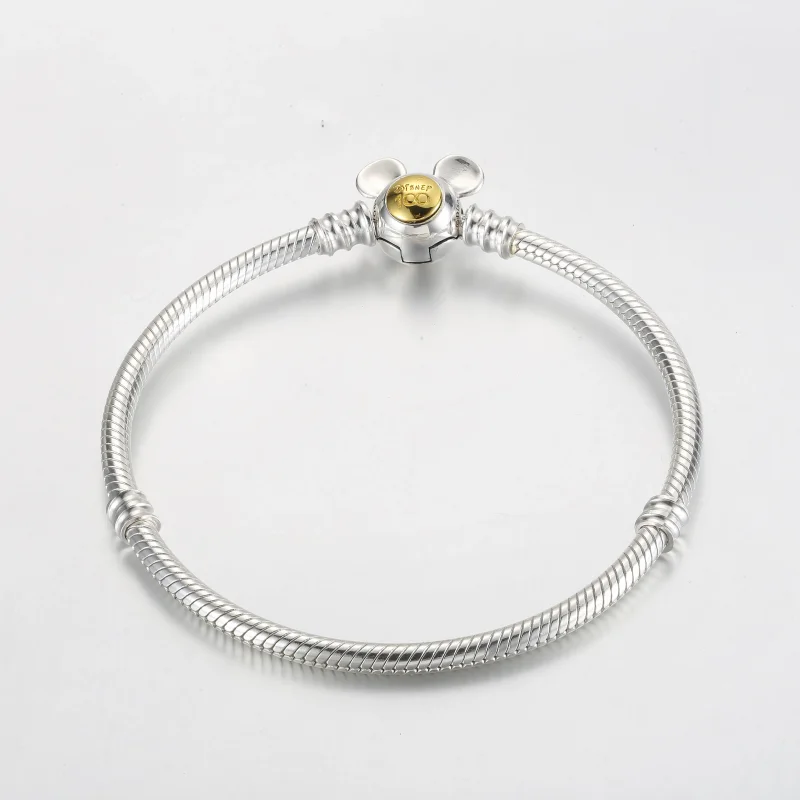 (bilde for) Pandora Disney 100th Anniversary Moments Slangekjedearmbånd - 592514C00 - Vis 5
