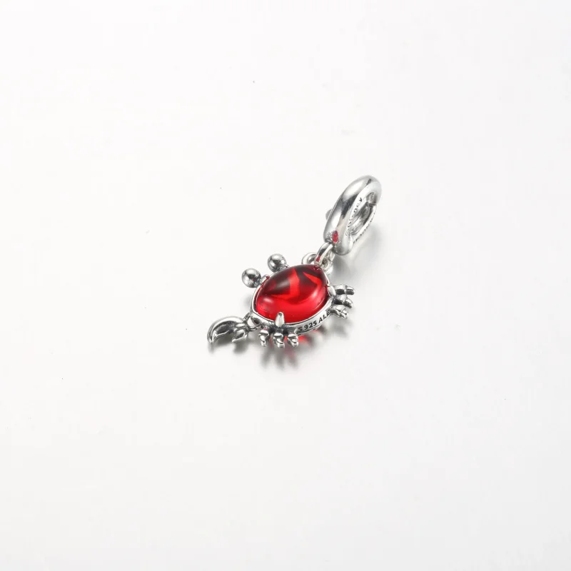 (bilde for) Pandora Disney Den lille havfruen Sebastian Krabbe Hengende Charm - 792694C01 - Vis 2