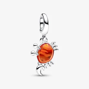 (bilde for) Pandora Disney Den lille havfruen Sebastian Krabbe Hengende Charm - 792694C01