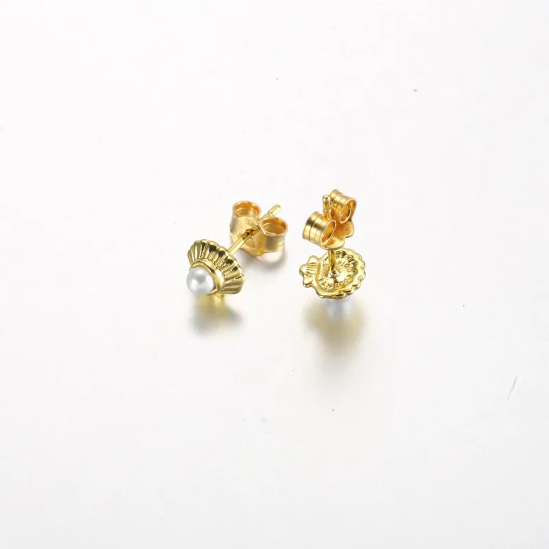 (bilde for) Pandora Disney Den lille havfruen Skjell Øredobber - 262686C01 - Vis 5